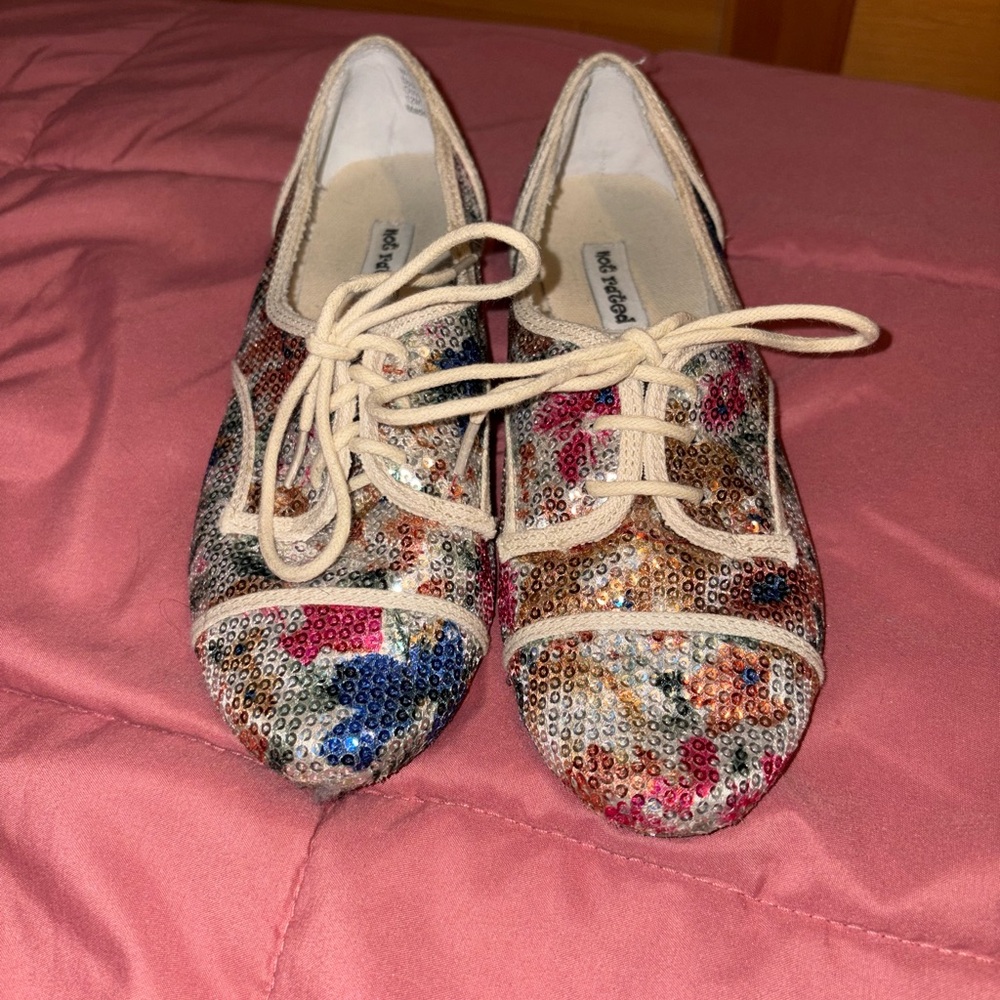 Not Rated Multicolor Sequin Sneakers